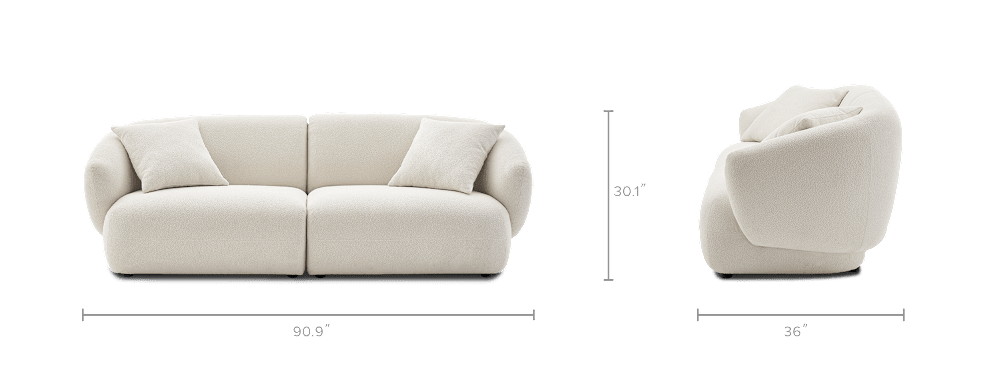 Auburn Performance Fabric Sofa - From Where Finds -