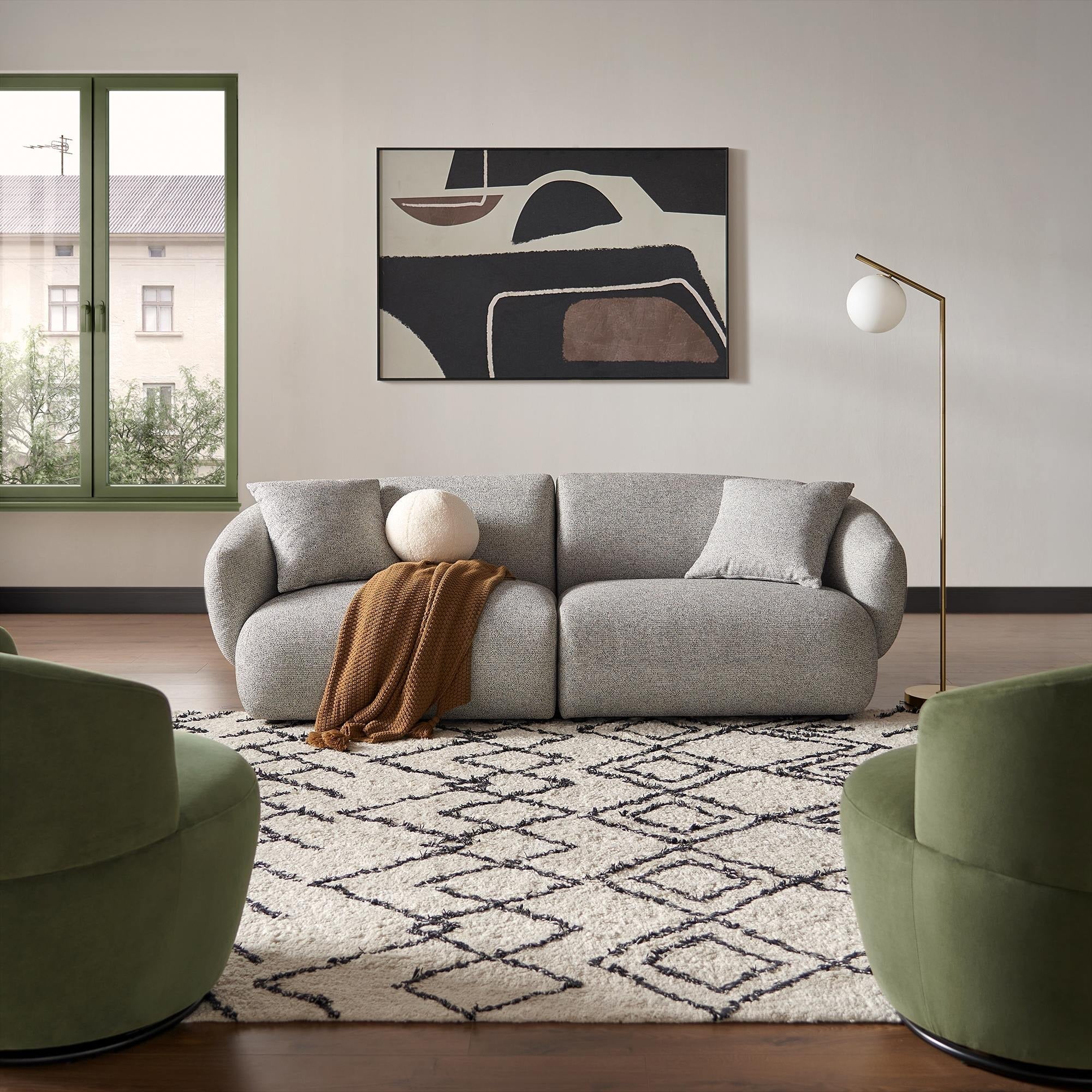 Auburn Performance Fabric Sofa - From Where Finds -