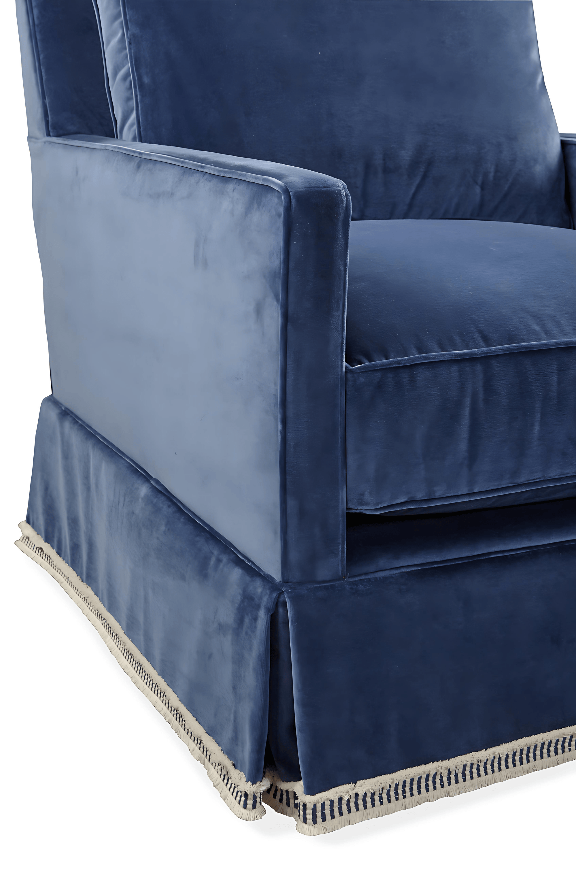 Auburn Velvet Club Chair - From Where - 