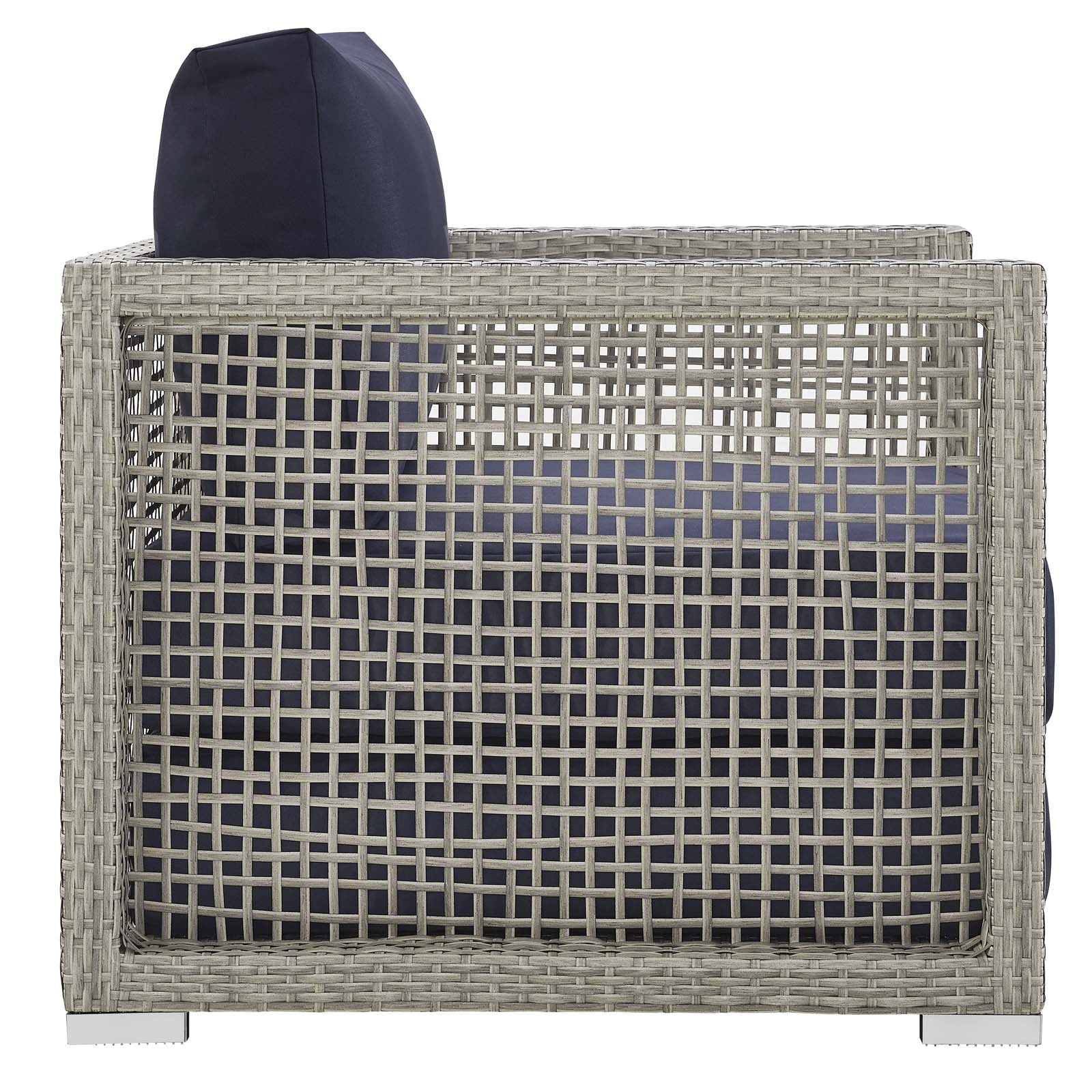 Aura Rattan Outdoor Patio Armchair - From Where Finds - 