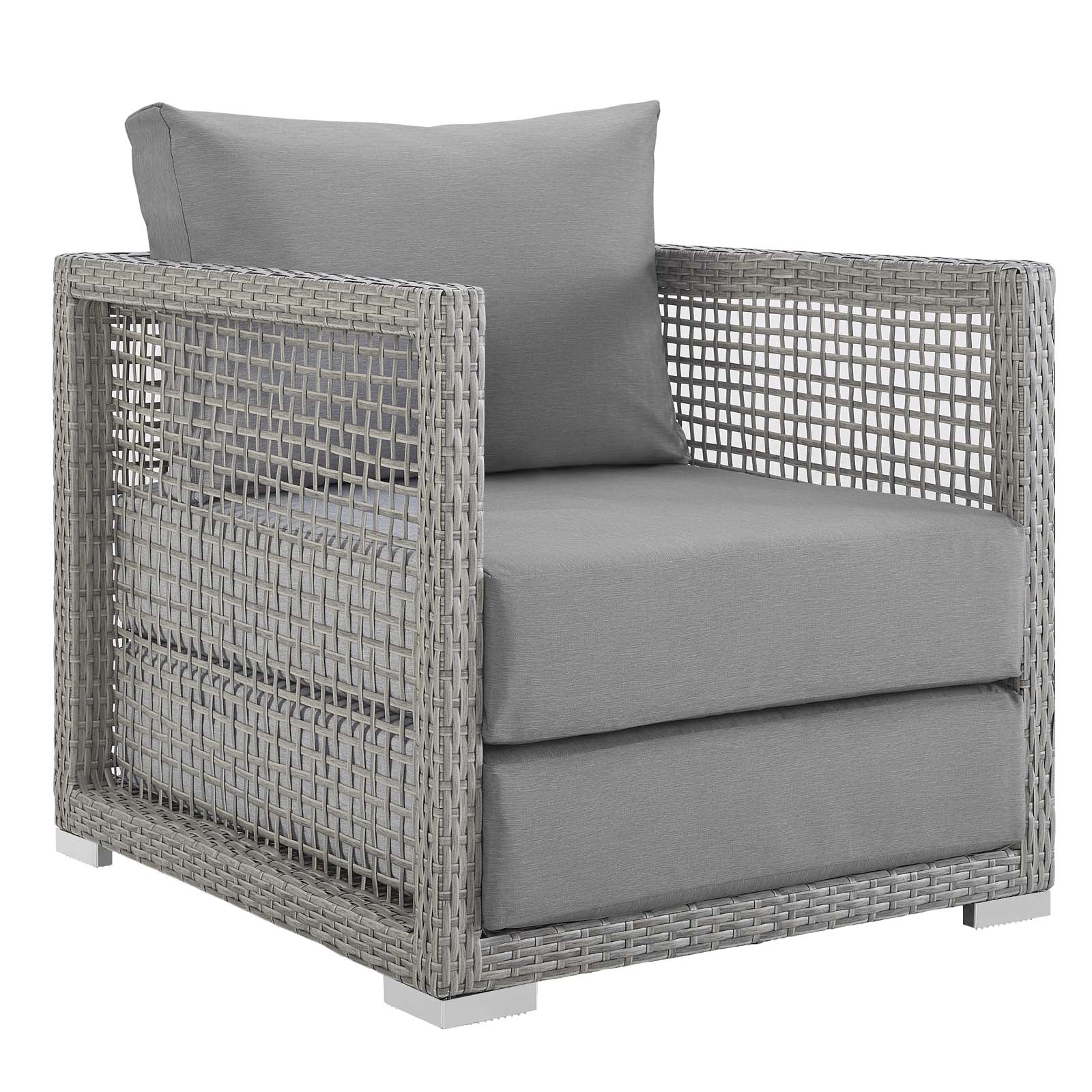 Aura Rattan Outdoor Patio Armchair - From Where Finds - 