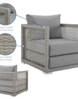 Aura Rattan Outdoor Patio Armchair - From Where Finds - 