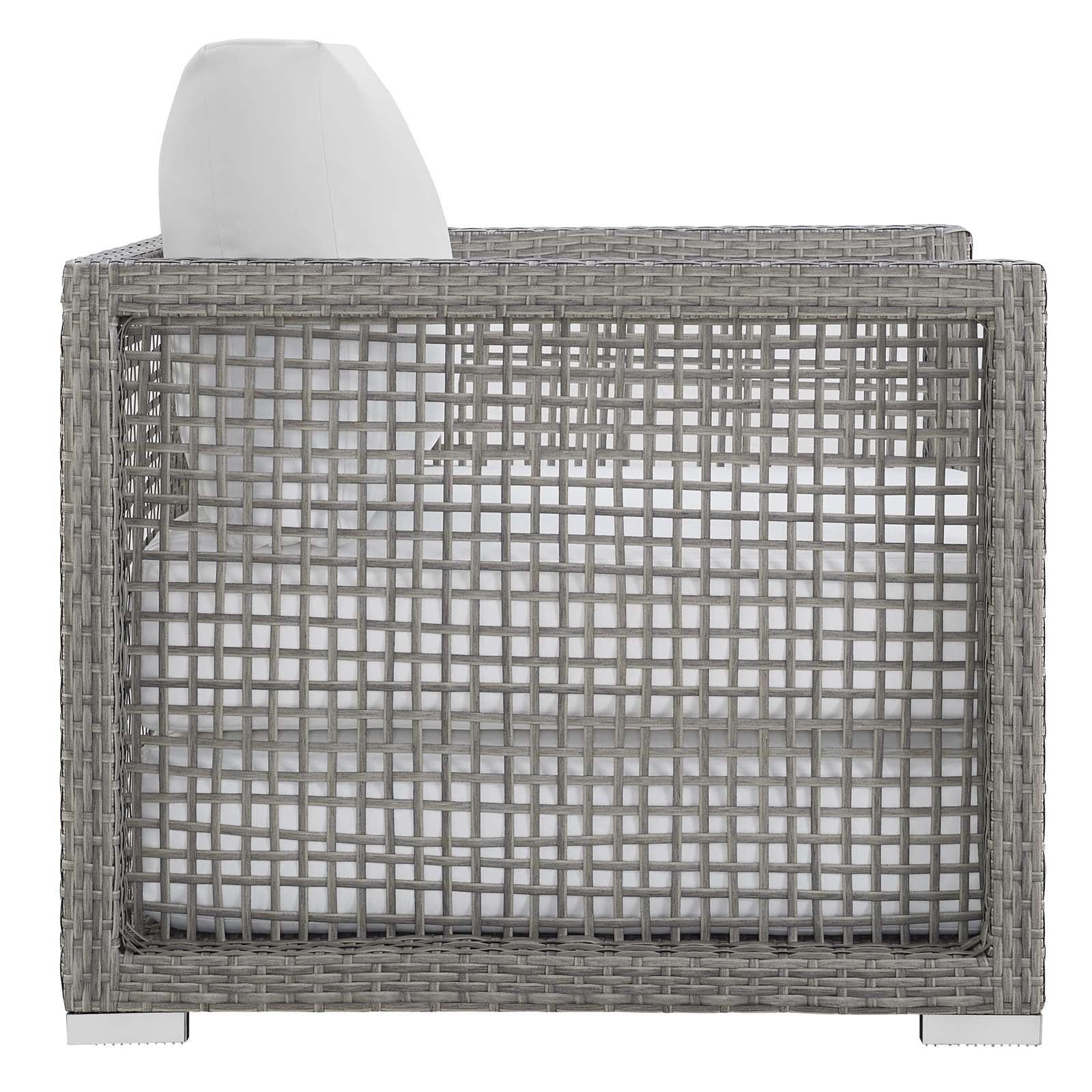 Aura Rattan Outdoor Patio Armchair - From Where Finds - 