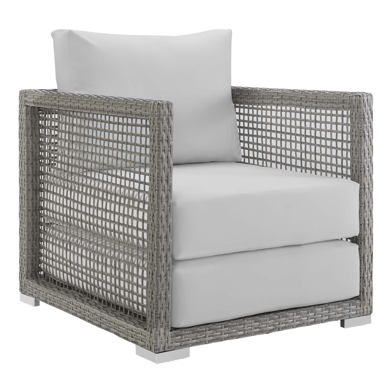 Aura Rattan Outdoor Patio Armchair - From Where Finds - 