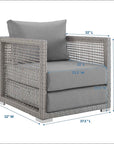 Aura Rattan Outdoor Patio Armchair - From Where Finds - 