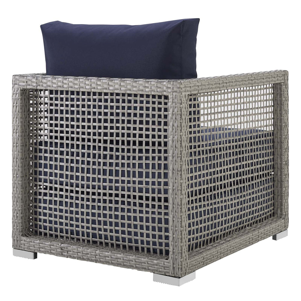 Aura Rattan Outdoor Patio Armchair - From Where Finds - 