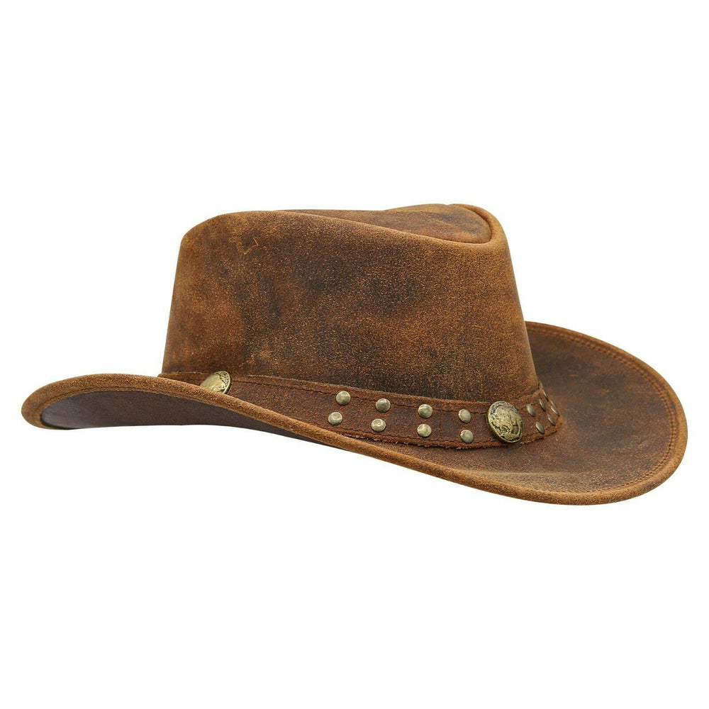 Australian Cowboy Leather Hat - From Where - 