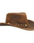 Australian Cowboy Leather Hat - From Where - 