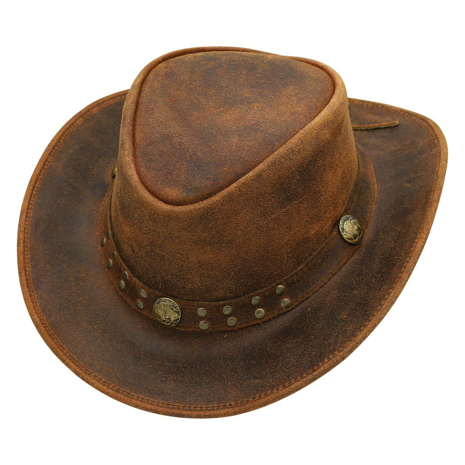 Australian Cowboy Leather Hat - From Where - 