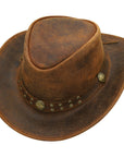 Australian Cowboy Leather Hat - From Where - 