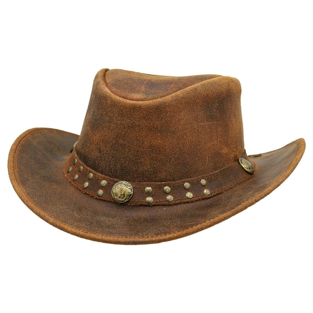 Australian Cowboy Leather Hat - From Where - 