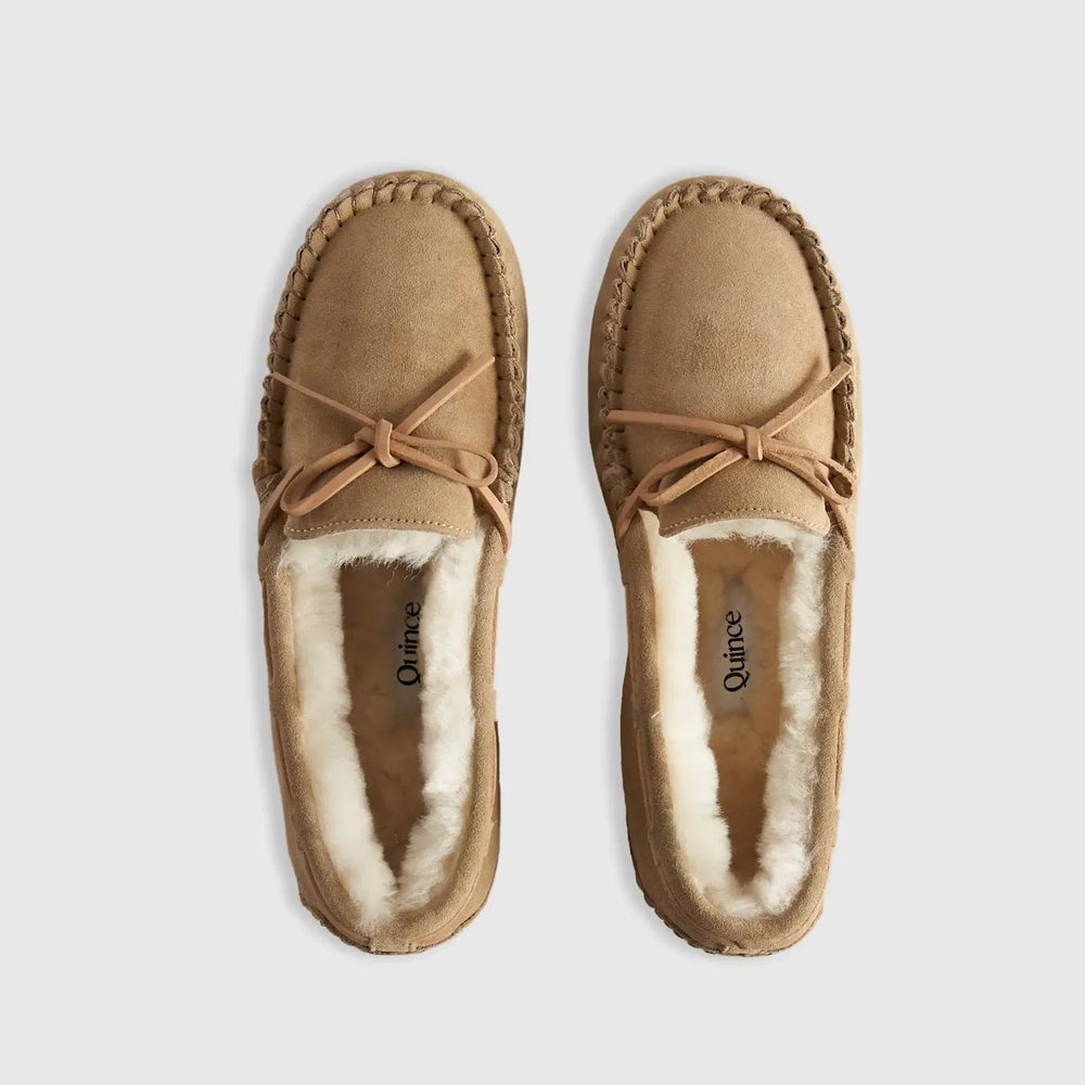 Australian Shearling Moccasin Slipper - From Where Finds - 