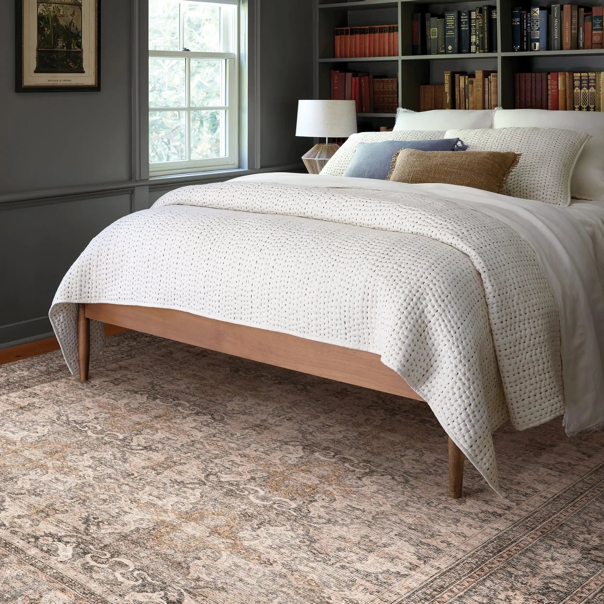Avalon Antiqued Jute - Blend Rug - From Where Finds - 