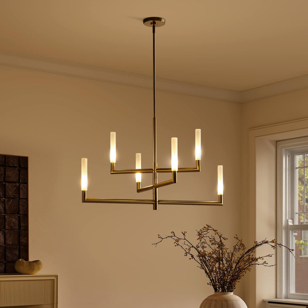 Axis Tiered Chandelier - From Where Finds -