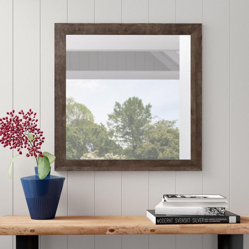 Ayerly Distressed Dresser Mirror - From Where - 