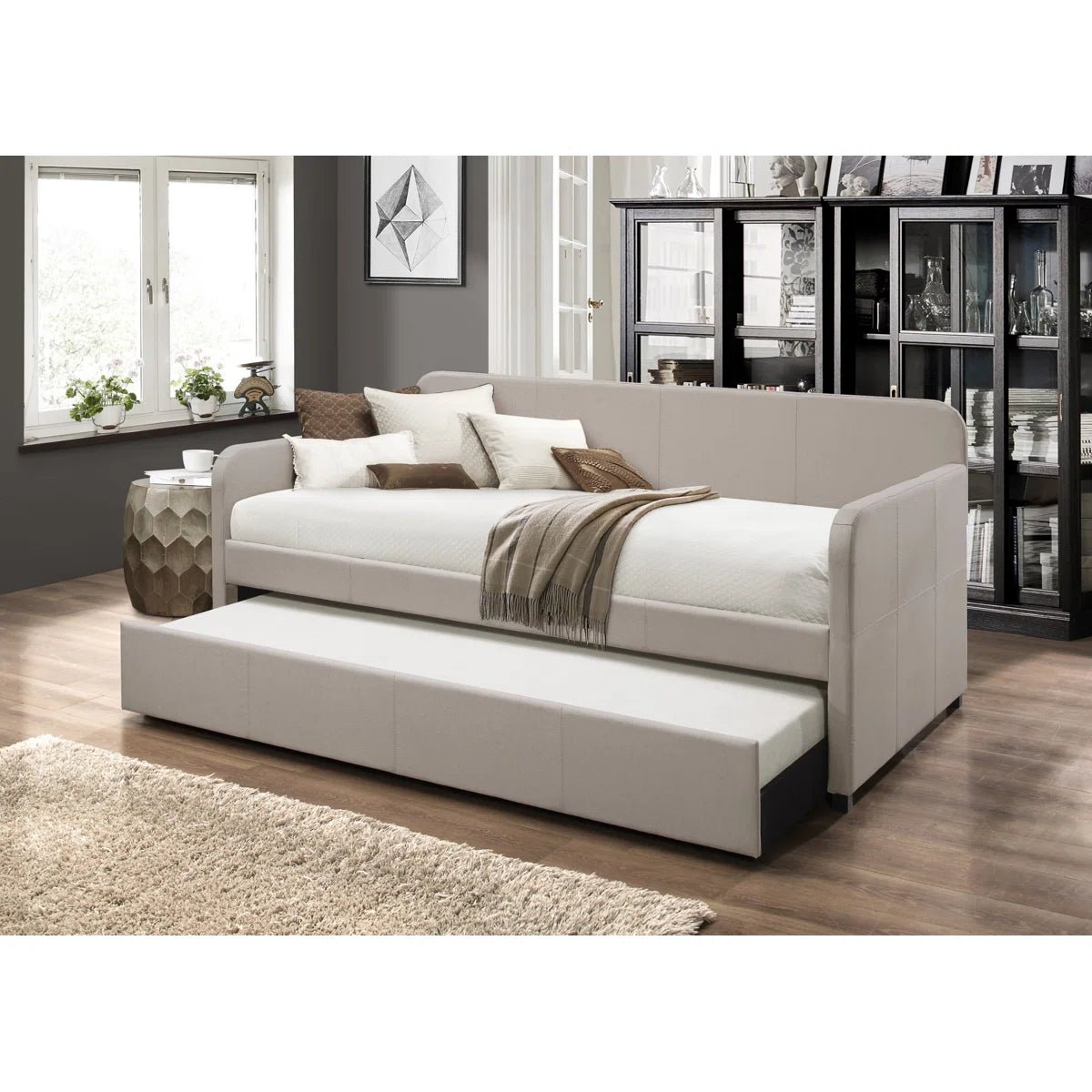 Aysun Twin Daybed With Trundle - From Where - 