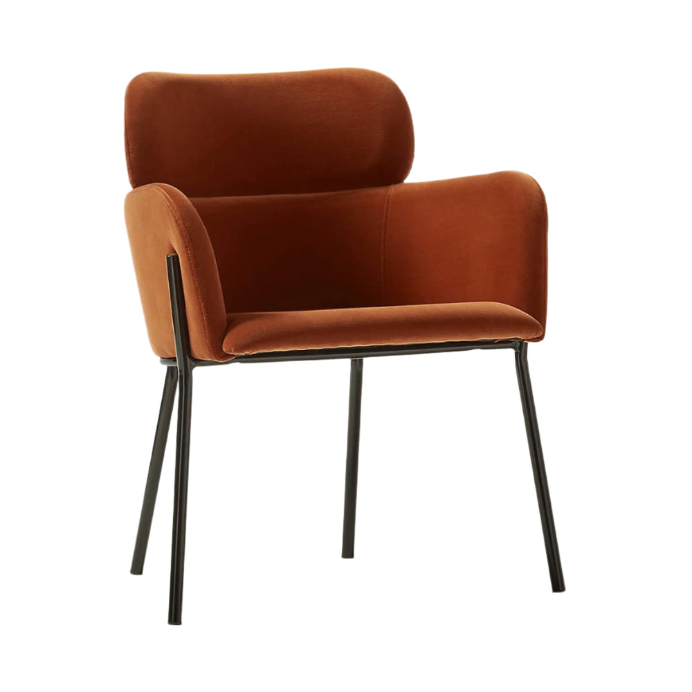 Azalea Brown Dining Chair - From Where -