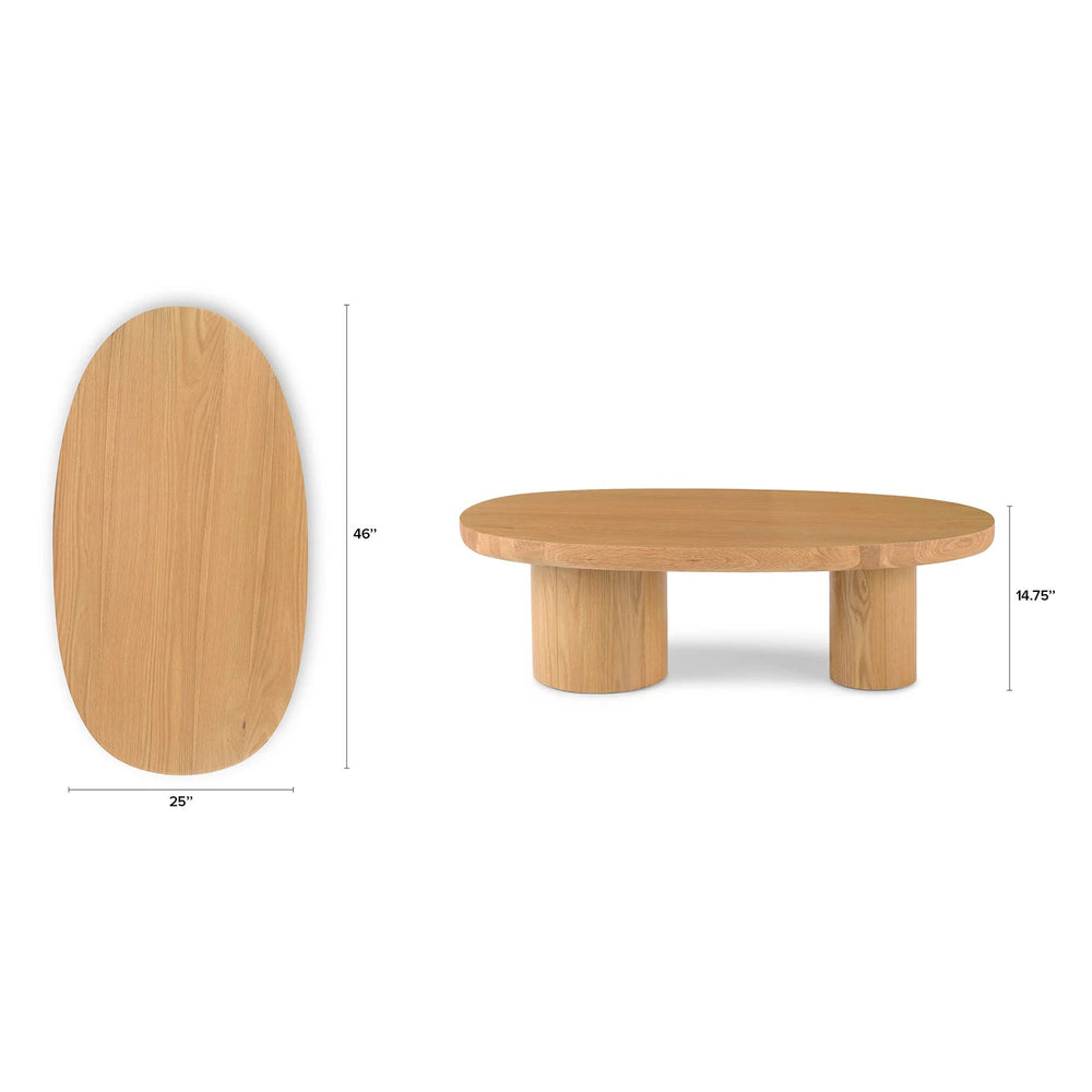 Baarlo 46" Coffee Table - From Where Finds - 