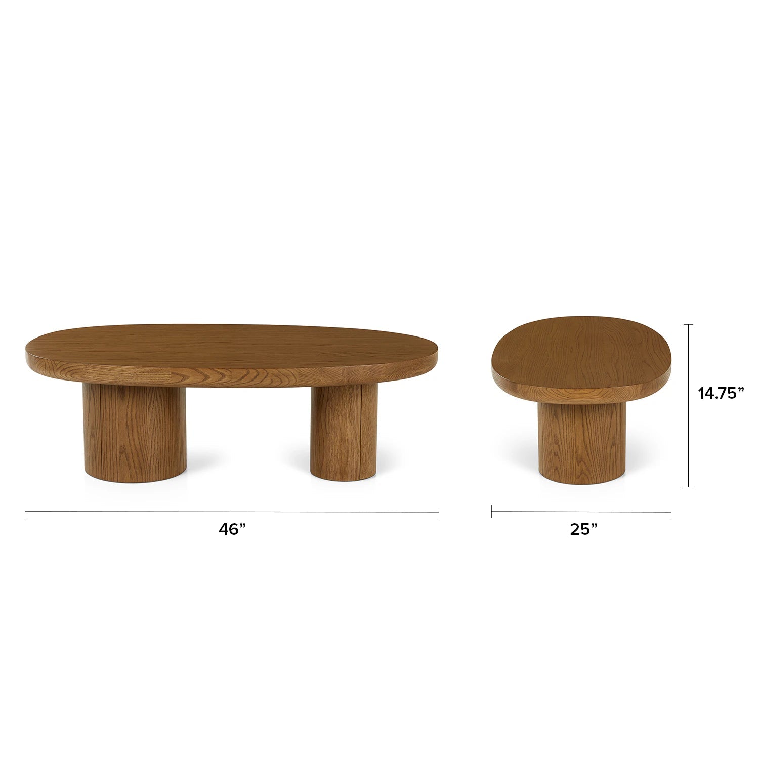 Baarlo 46" Coffee Table - From Where Finds - 