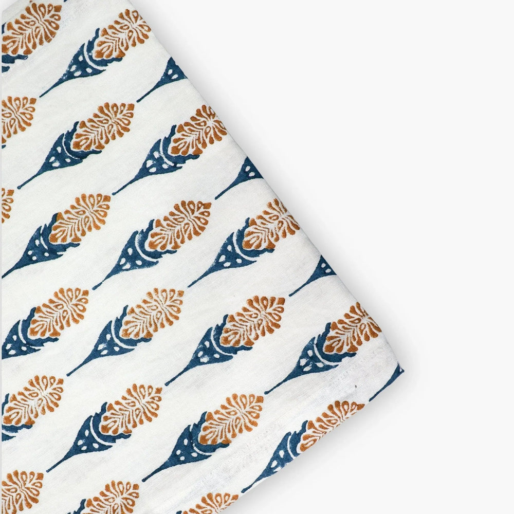 Bahaar Hand Printed Table Runner - From Where Finds - 