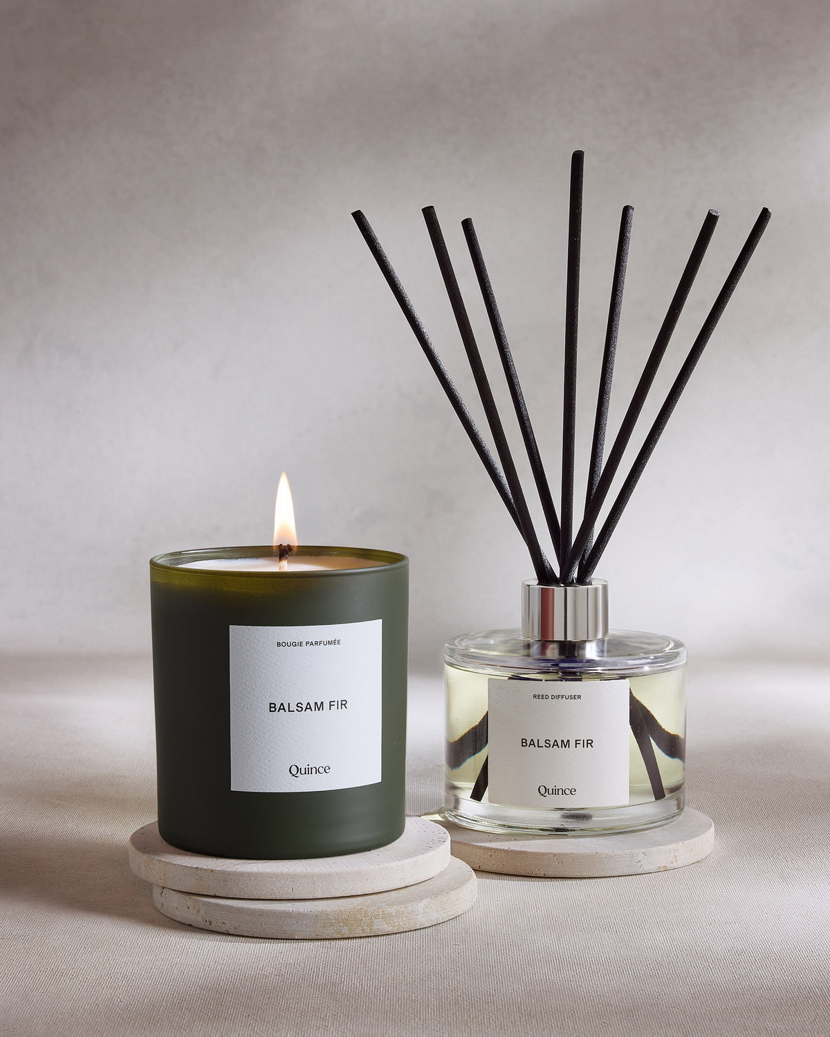 Balsam Fir Candle & Diffuser Gift Set - From Where Finds -
