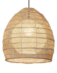 Bamboo Basket Pendant Light Rattan Cage - From Where - 