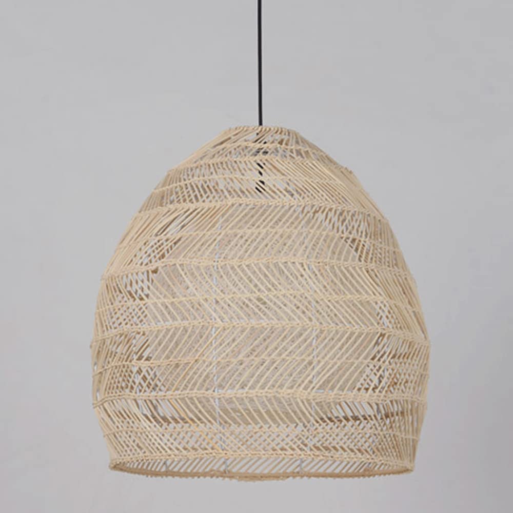Bamboo Basket Pendant Light Rattan Cage - From Where - 
