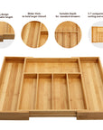Bamboo Drawer Organizer - From Where - 