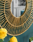 Bamboo Modern Wall Mirror - From Where - 