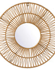 Bamboo Modern Wall Mirror - From Where - 