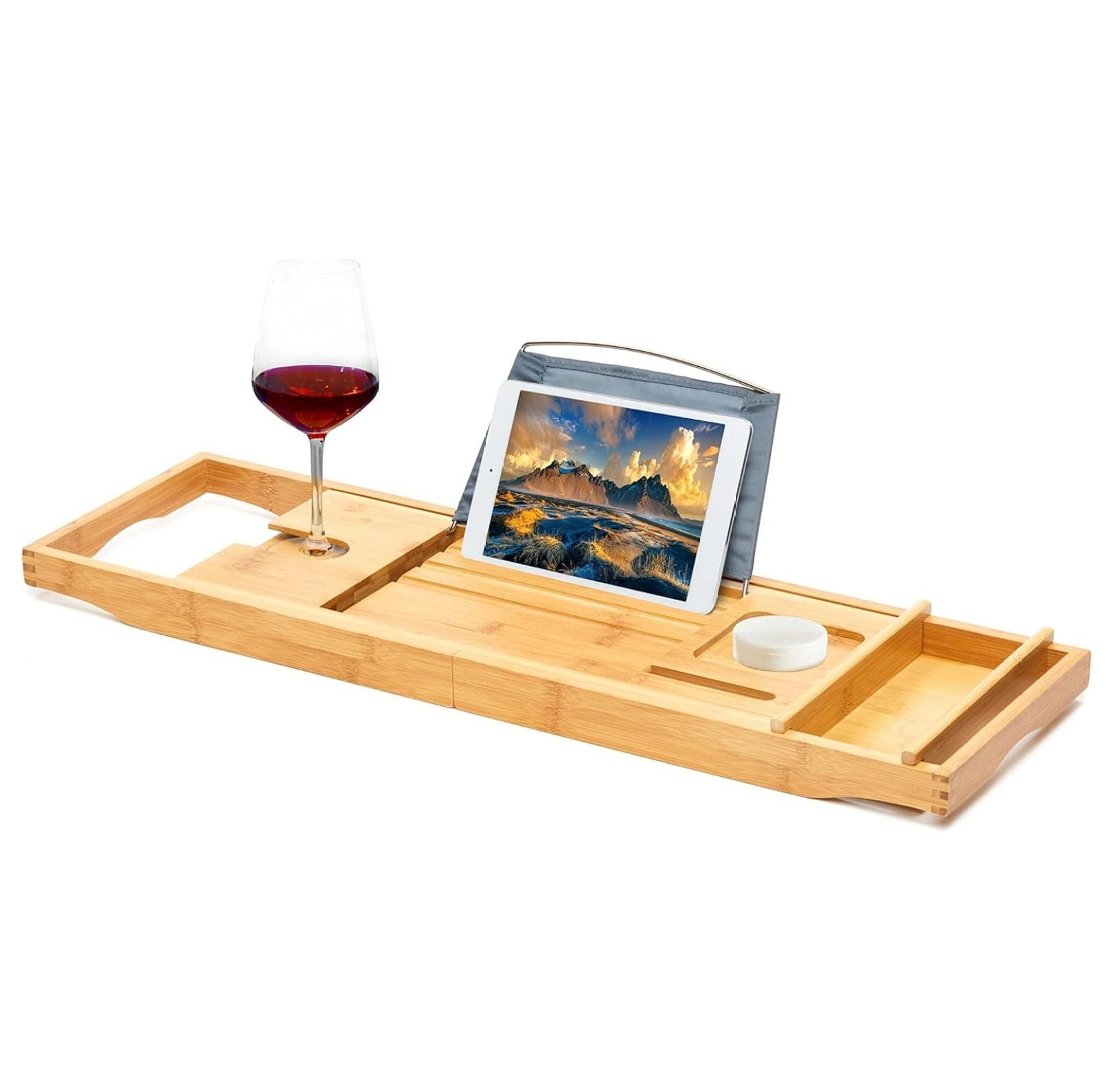 Bamboo Tub Tray Caddy - From Where - 