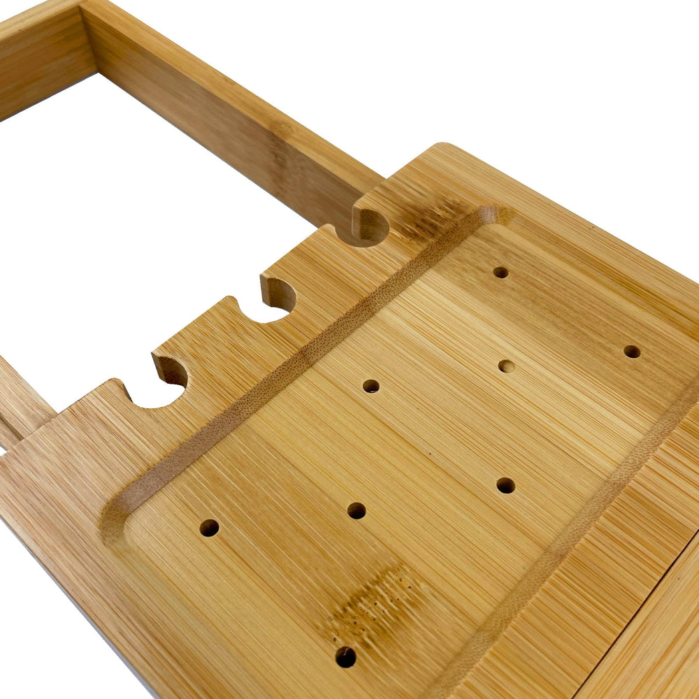 Bamboo Tub Tray Caddy - From Where -