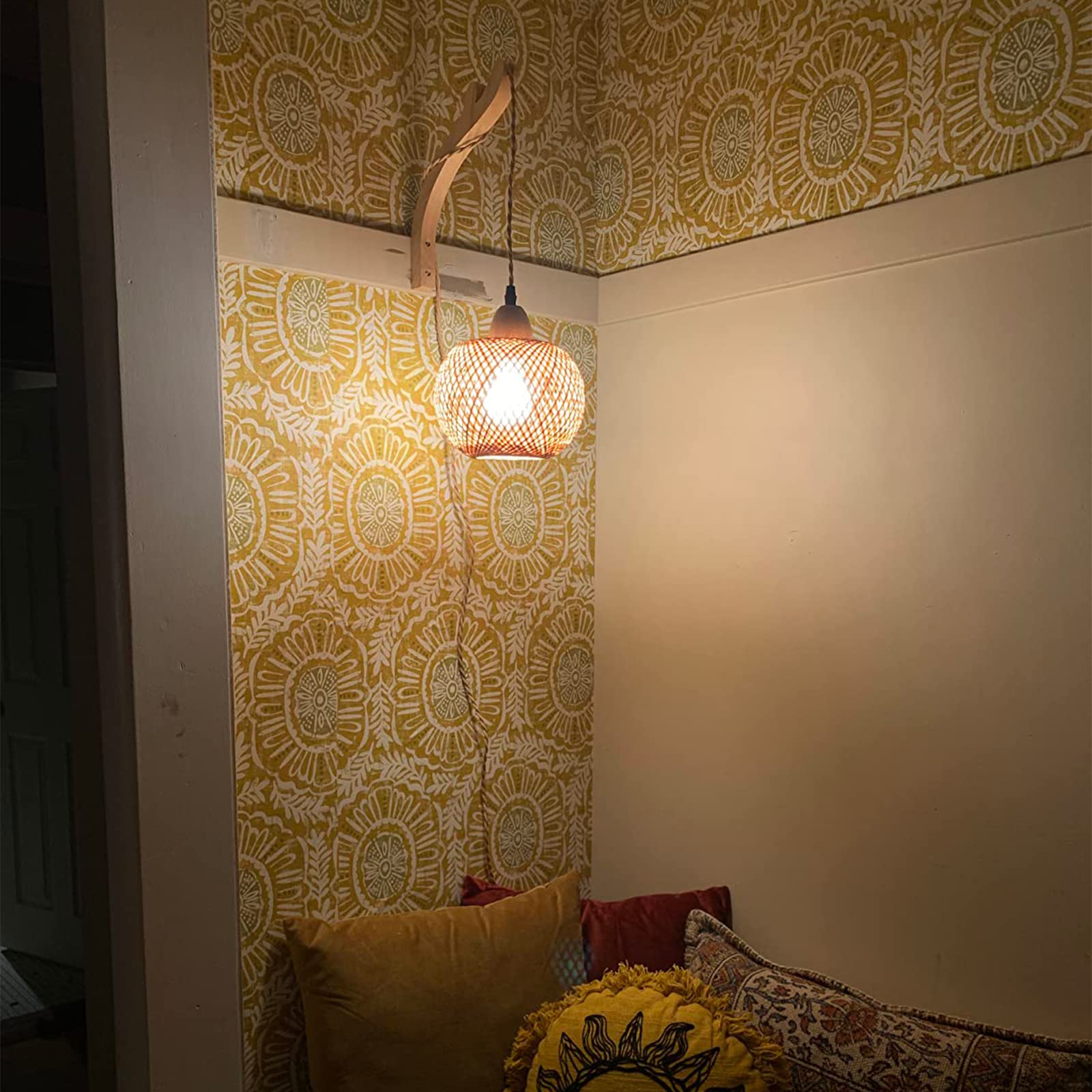 Bamboo Wall Sconces (Set of 2) - From Where - 