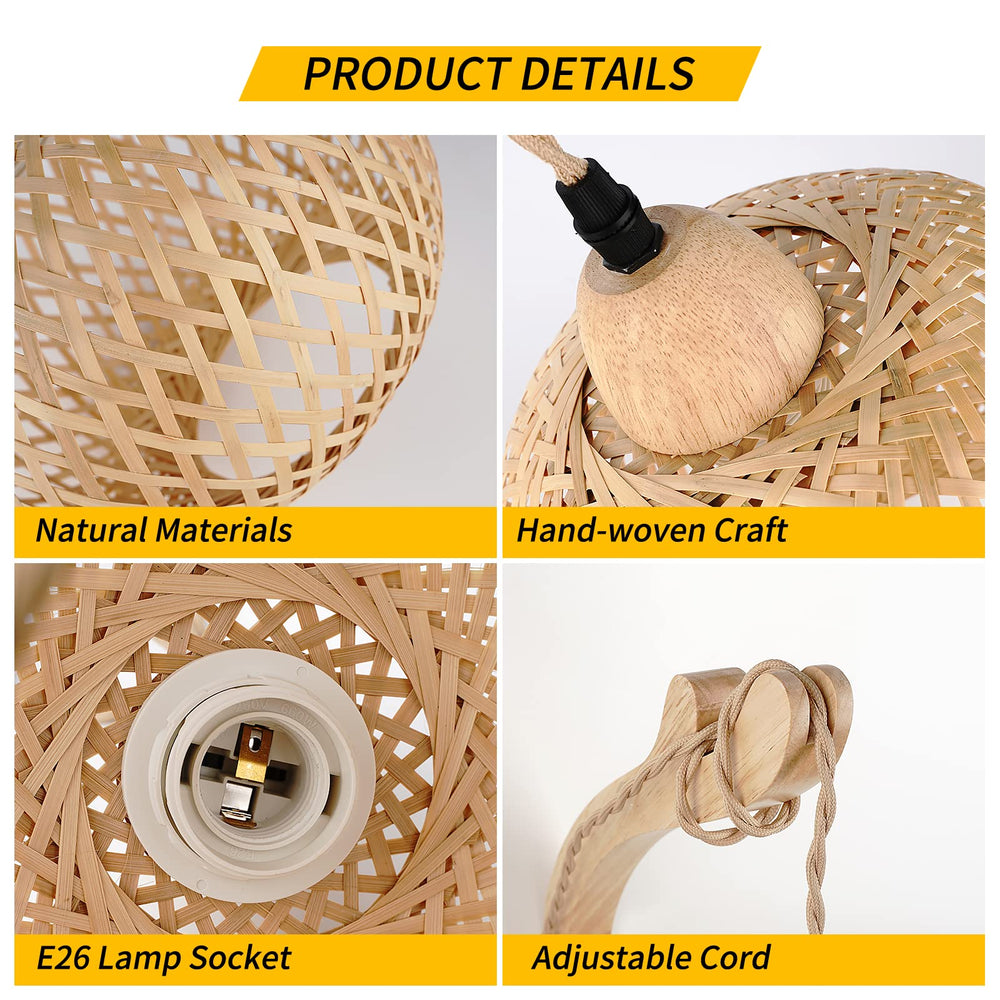 Bamboo Wall Sconces (Set of 2) - From Where - 