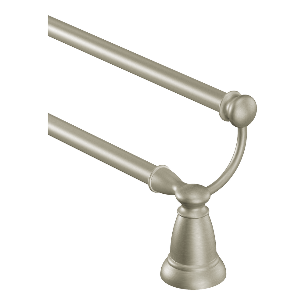 Banbury Chrome 24" Double Towel Bar - From Where Finds - 