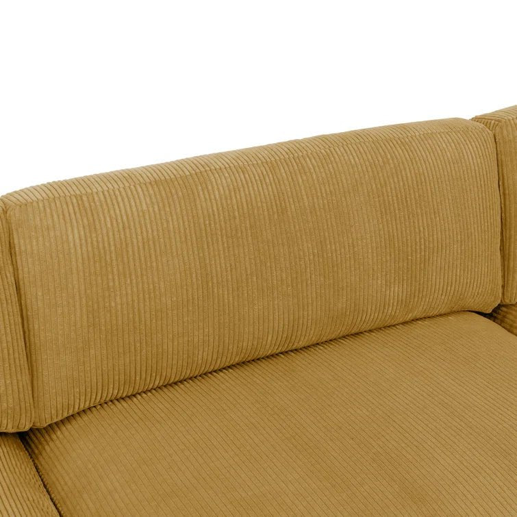 Barbarette 4 - Piece Corduroy Sectional - From Where - 