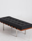 Barcino Genuine Leather Bench - From Where - 
