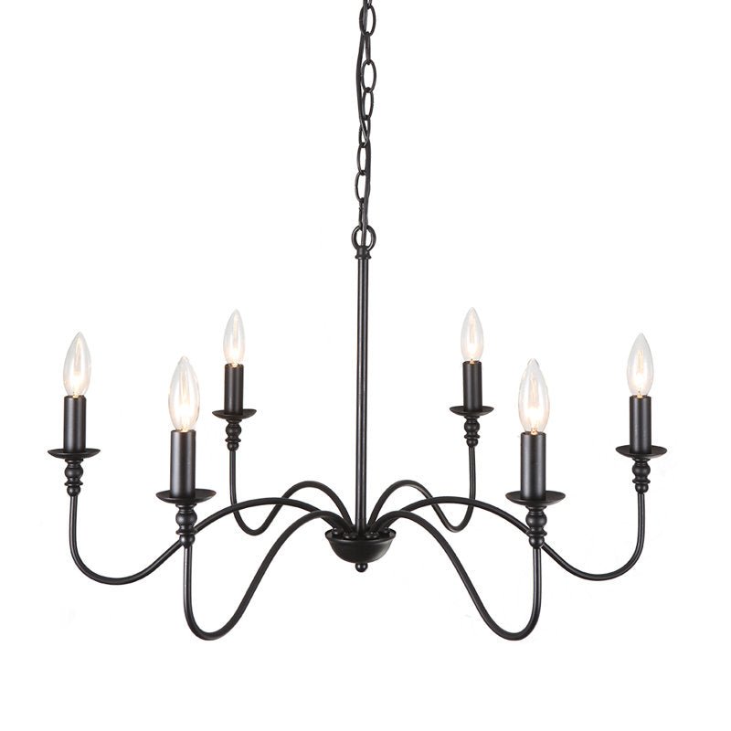 Baretta 6 - Light Classic Chandelier - From Where - 