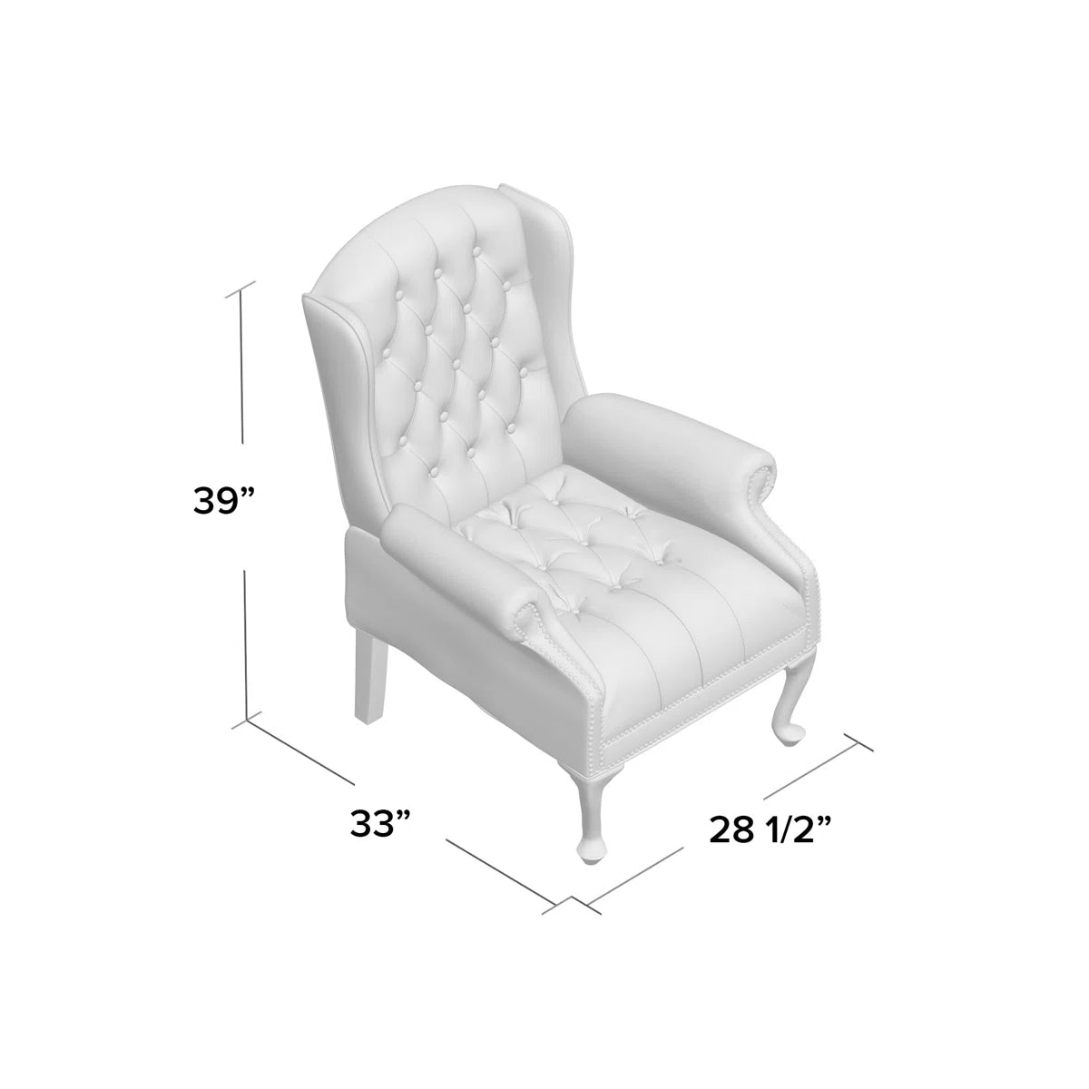 Barrymore Upholstered Accent Chair - From Where - 