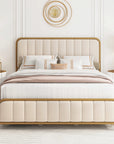 Batchelor Velvet Bed Frame with Storage - From Where - 