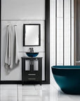 Bathroom Cabinet with Vessel Sink - From Where - 