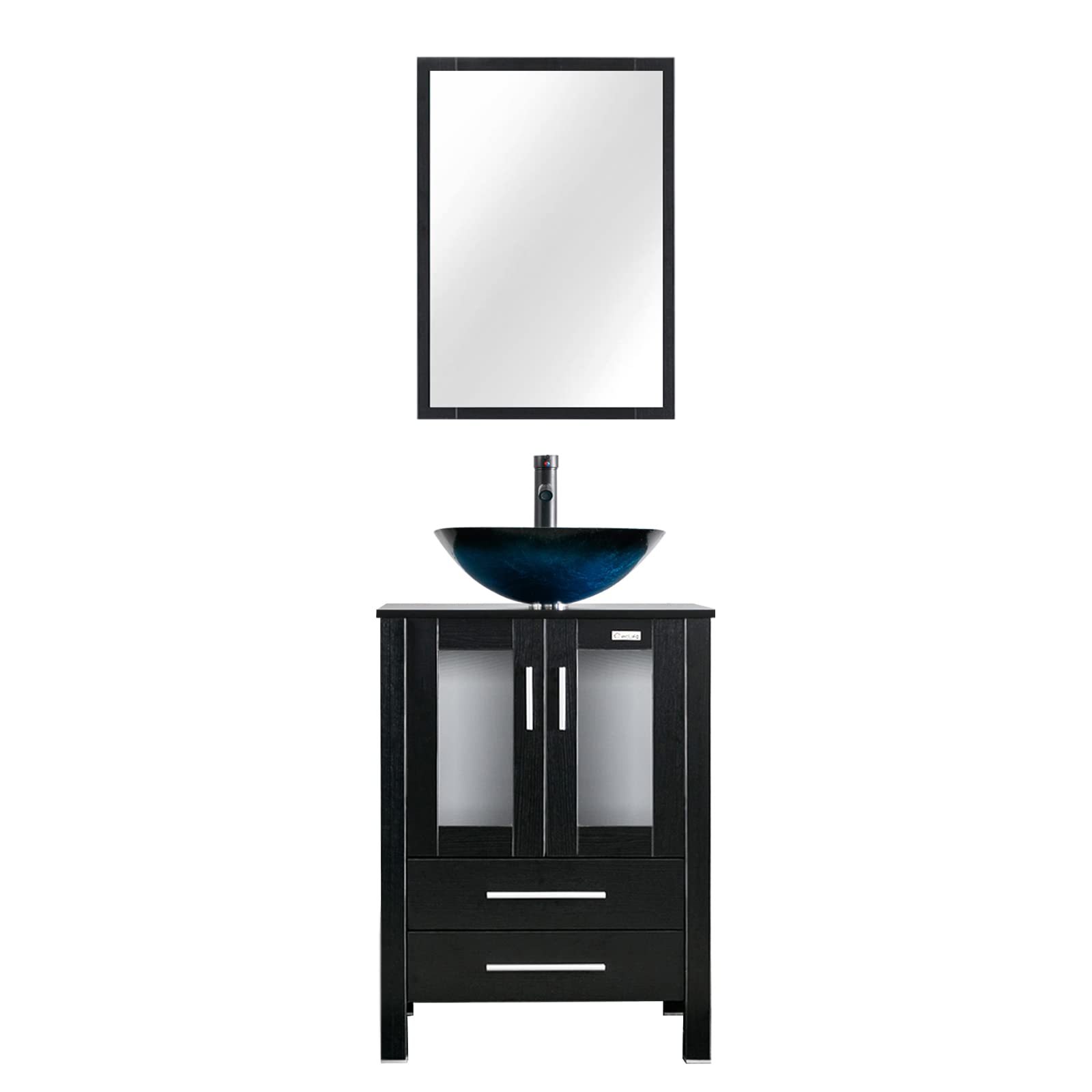 Bathroom Cabinet with Vessel Sink - From Where - 