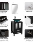 Bathroom Cabinet with Vessel Sink - From Where - 
