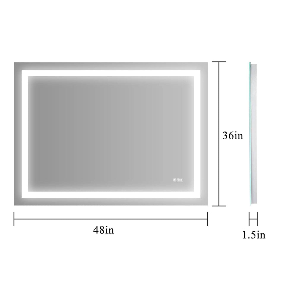 Bathroom Vanity Mirror with Led Lights - From Where - 