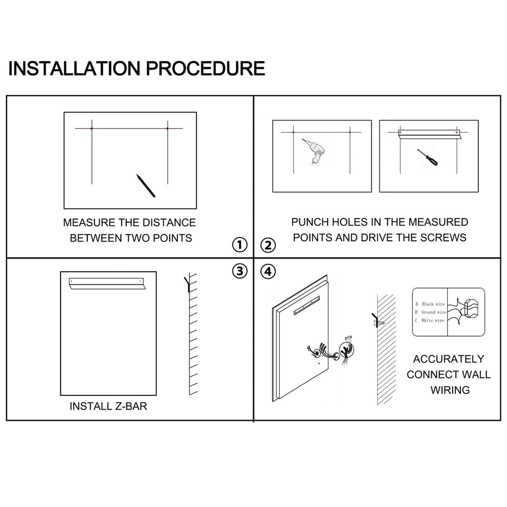 Bathroom Vanity Mirror with Led Lights - From Where - 