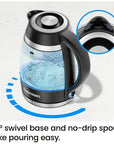 Chefman Rapid-Boil 1.8L Electric Kettle