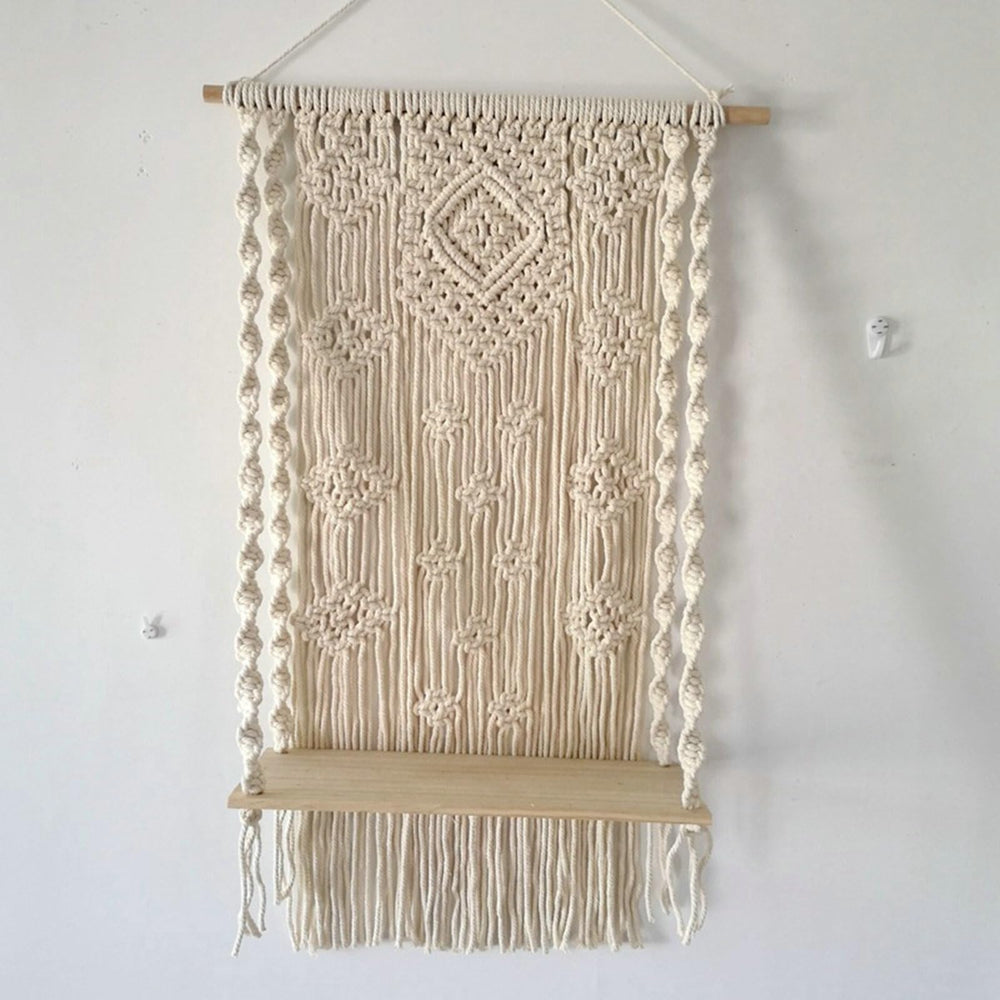 Bcughia Macrame Wall Hanging Decor - From Where - 