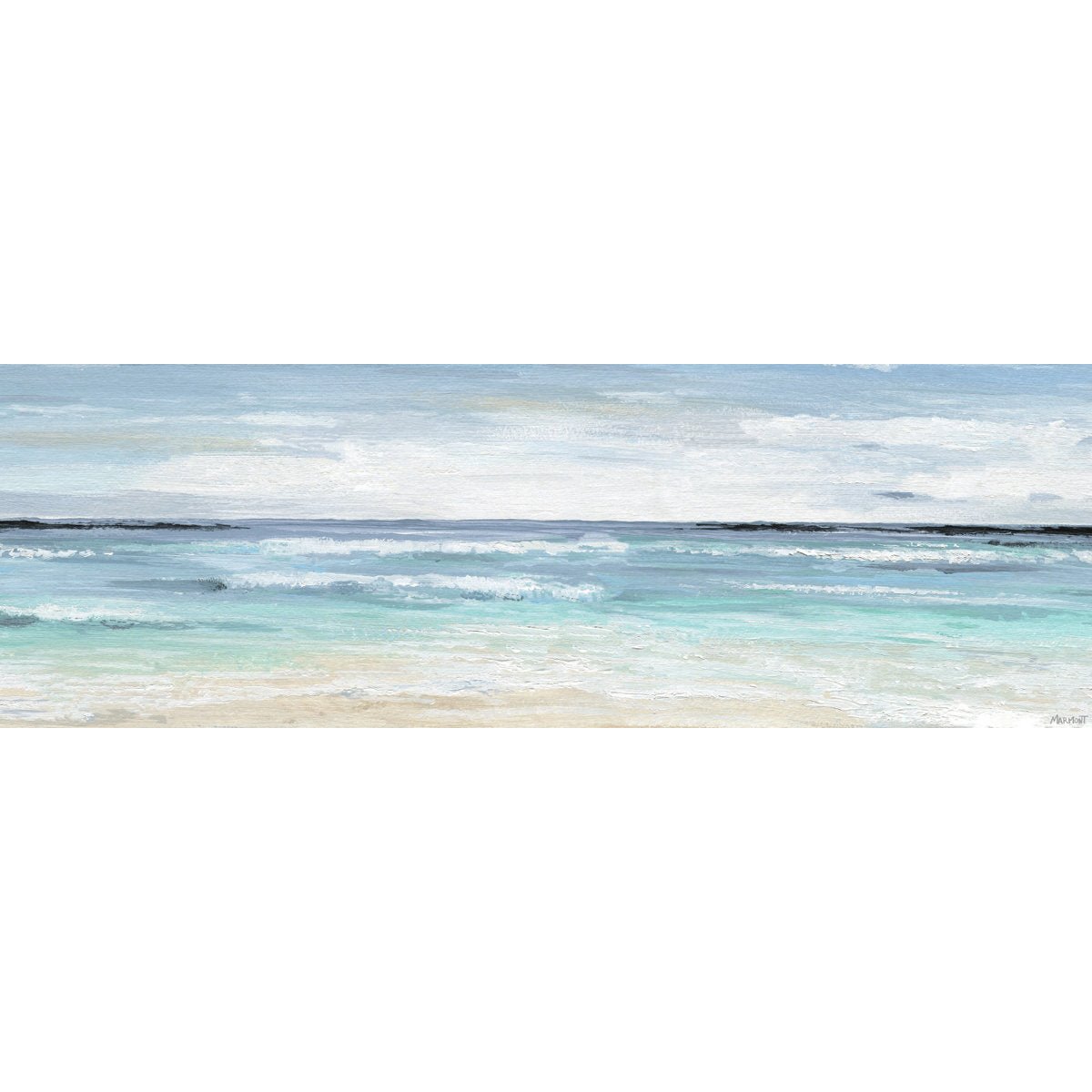Beach On by Marmont Hill Canvas Print - From Where - 