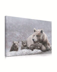 Bear Pictures Canvas Wall Art - From Where - 