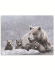 Bear Pictures Canvas Wall Art - From Where - 